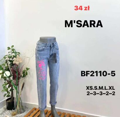 Jeansy paczka 12 par