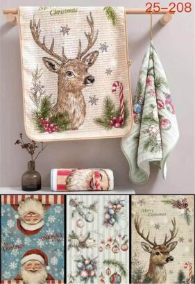 Ścierki w Mikrofibry świętowanie    Rozmiar:   40/60cm   Paczka :    20szt / mix wżoỏu