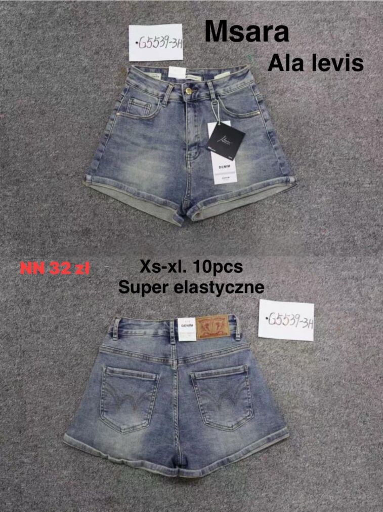 JEANS.     Paczka: 10 szt/1 Kolor     mix size
