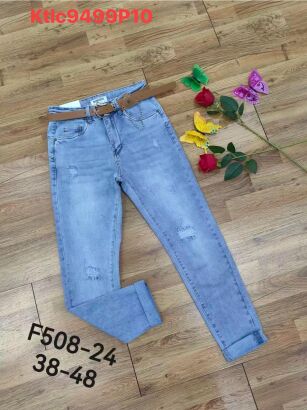JEANS       Paczka: 10 szt,     mix size, 1 kolor
