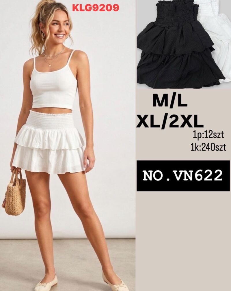 SUKIENKA       Paczka: 12 szt,     mix size, mix kolor