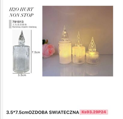 OZDOBA ŚWIĄTECZNA          Paczka:   24 szt