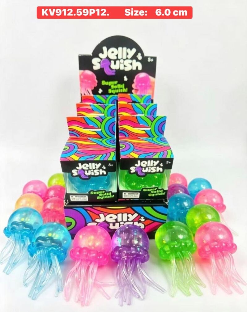 Zabawki squishy     Paczka: 12 szt, mix