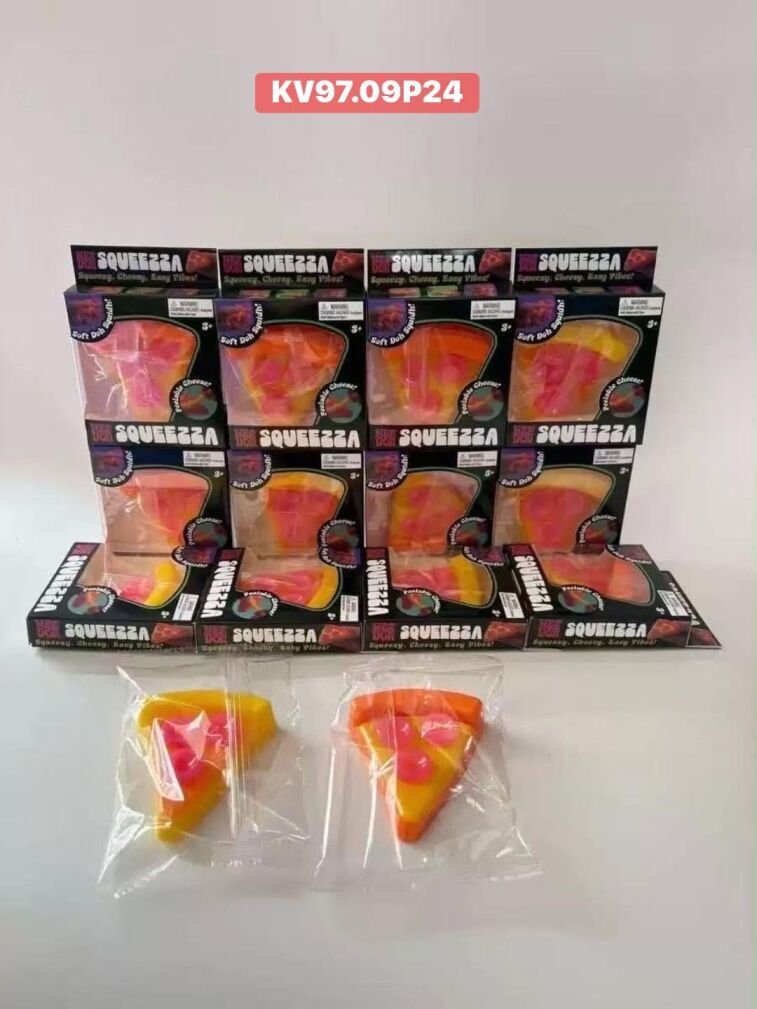 Zabawki squishy     Paczka: 24 szt, mix