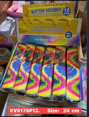 Zabawki squishy     Paczka: 12 szt, mix