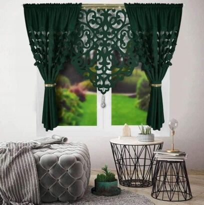 Firanki gotowe Rozmiar: Firany- 145x160cm x2szt Panel - 90x120cm x 1szt Cena za komplet:   68 zł Paczka. 3 szt