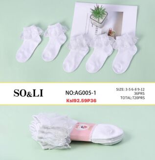 SKARPETY DLA DZIECI   Paczka:     36 par  Cena netto:   2.2 zł - 6