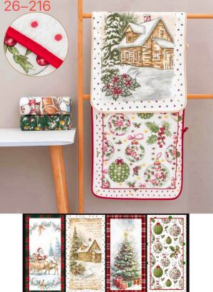 Ścierki w Mikrofibry świętowanie    Rozmiar:   40/60cm   Paczka :    20szt / mix wżoỏu