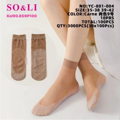 SKARPETY Paczka 100 par, mix  cena netto 0.85 zł