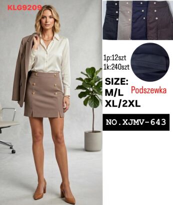SUKIENKA       Paczka: 12 szt,     mix size, mix kolor