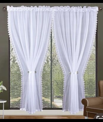 Firanki gotowe  Rozmiar:   150x400cm.     K9459