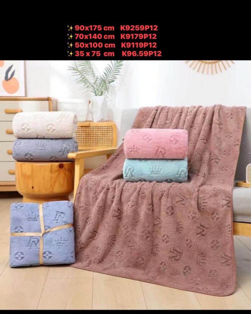 ręczniki 50x100 - paczka 12 szt mix mikrofilbry